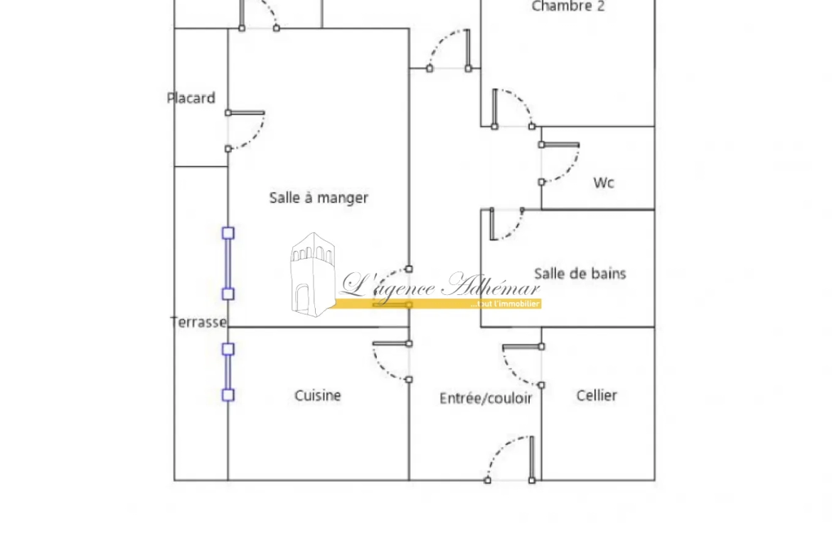 Appartement T4 à Montélimar - 65 000 euros 