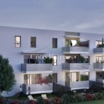 Appartement T2 neuf avec vue sur jardin à Nîmes