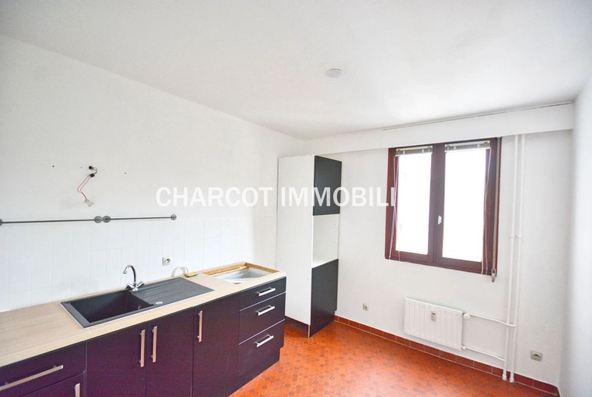 Vente appartement de 71 m2 à Lyon 5ème - Type 3 avec cave et garage 