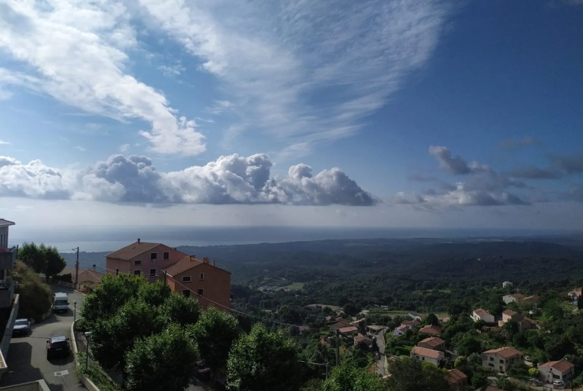 Appartement T2 meublé + box fermé Magnifique Vue Mer Cervione Village 