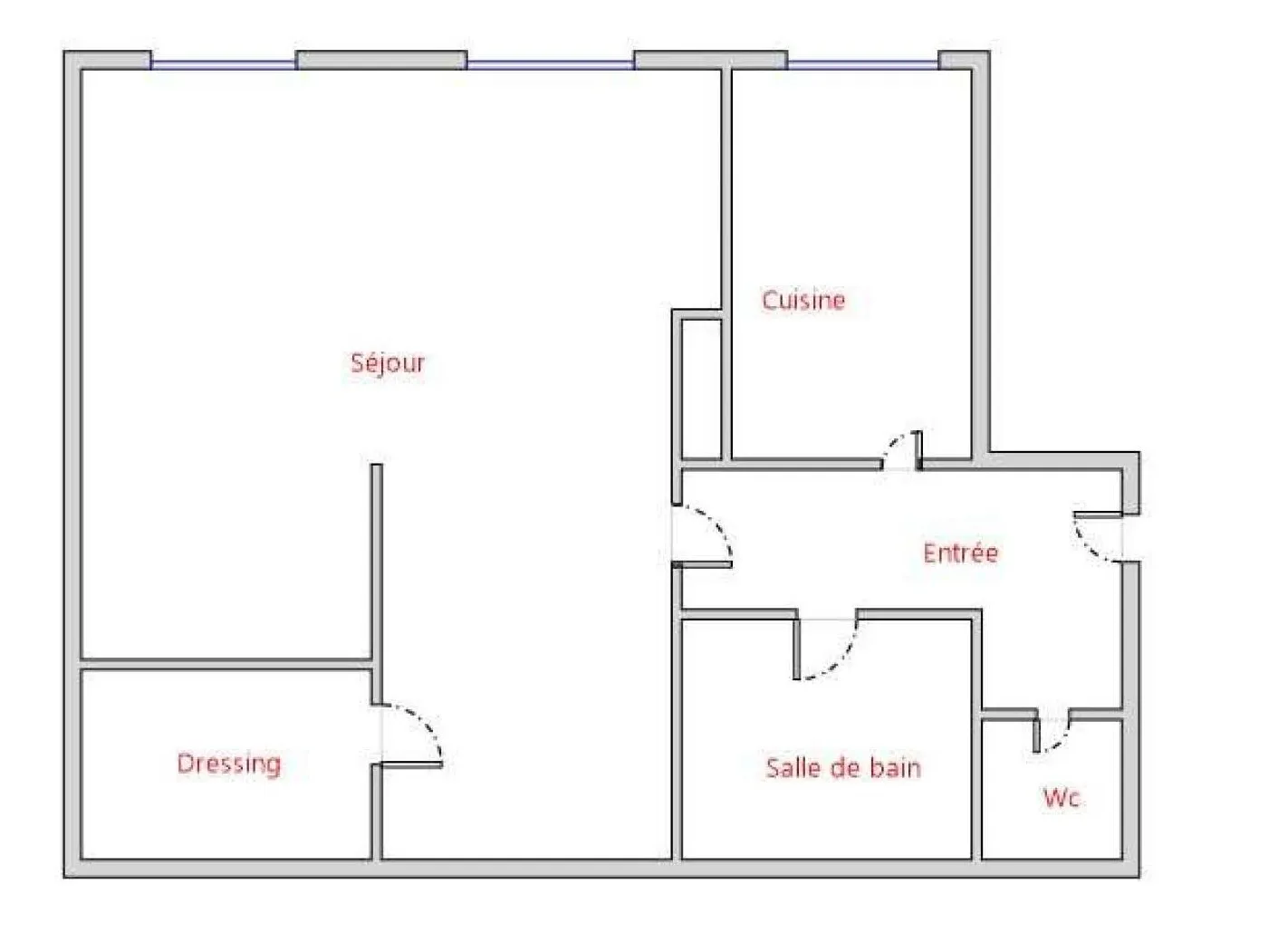 Appartement à la Porte de Paris à Ivry - 42m2 