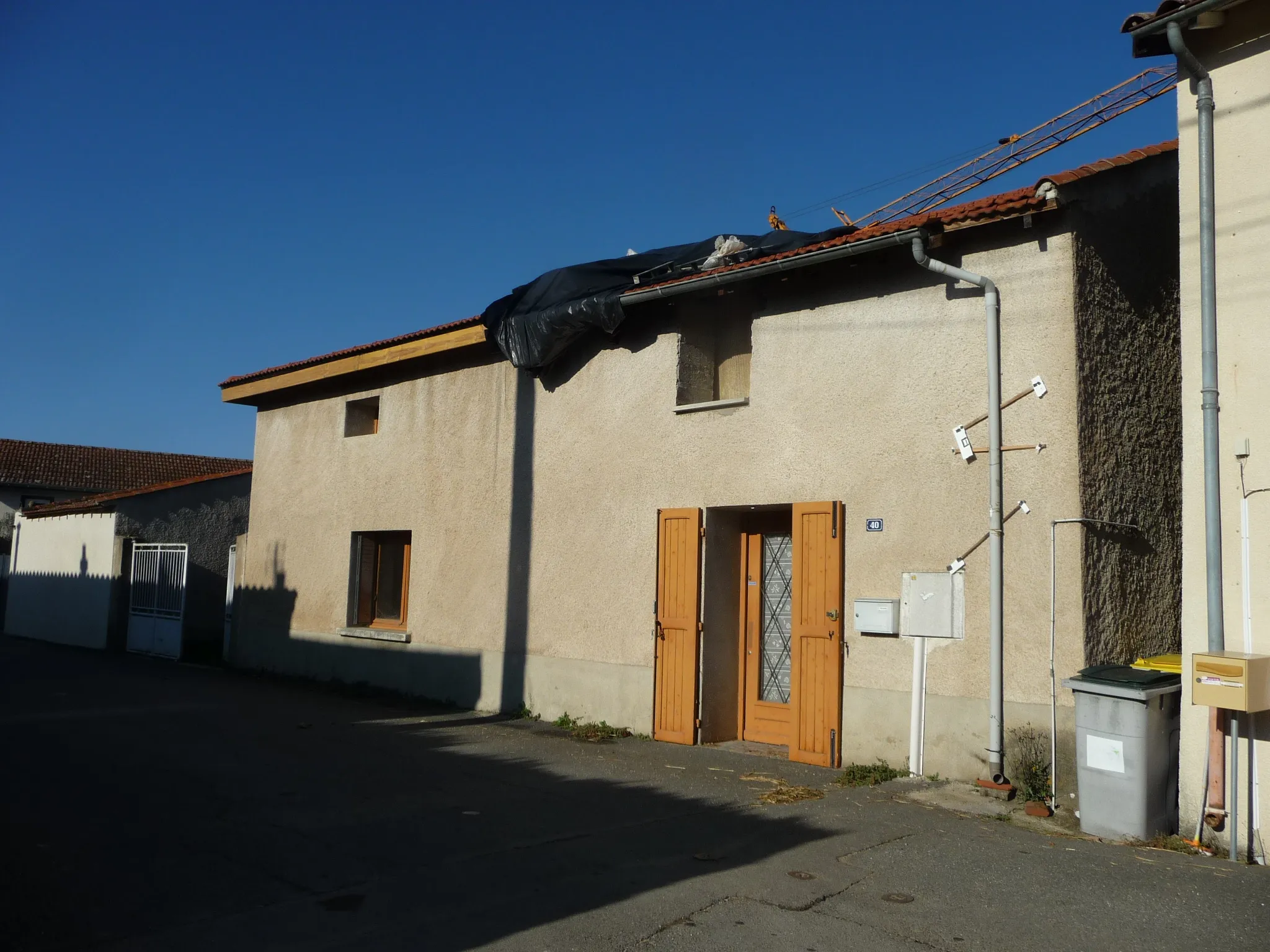 Maison à Marclopt - À rénover avec terrasse 