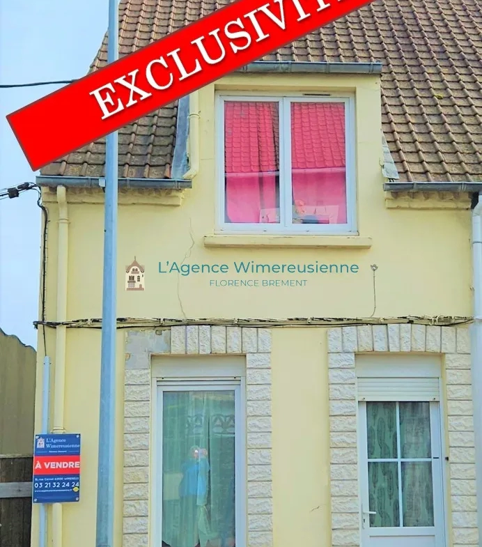 Maison 1/2 Indépendante à Outreau avec jardin ou extérieur. 2 chambres, 1 salle de bains. 