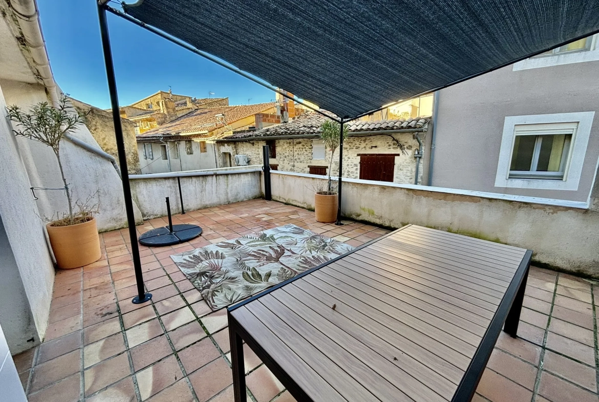 Appartement rénové avec terrasse à Malaucène 