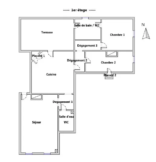 Appartement rénové avec terrasse à Malaucène 