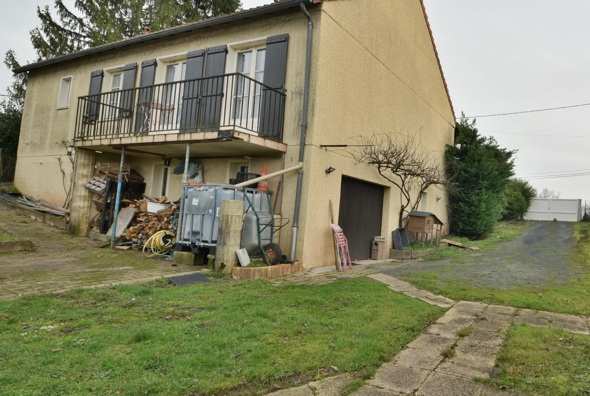 Maison fonctionnelle à la campagne 