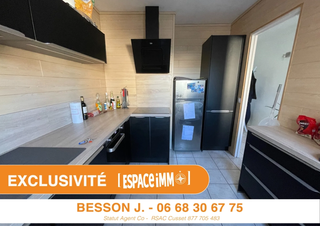 Appartement T4 lumineux à Cusset - 89m2