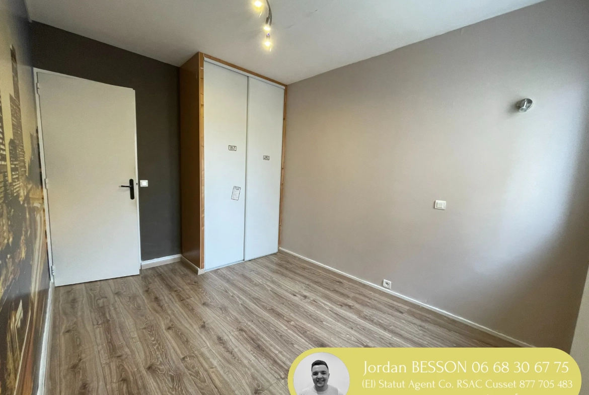 Appartement T4 lumineux à Cusset - 89m2 