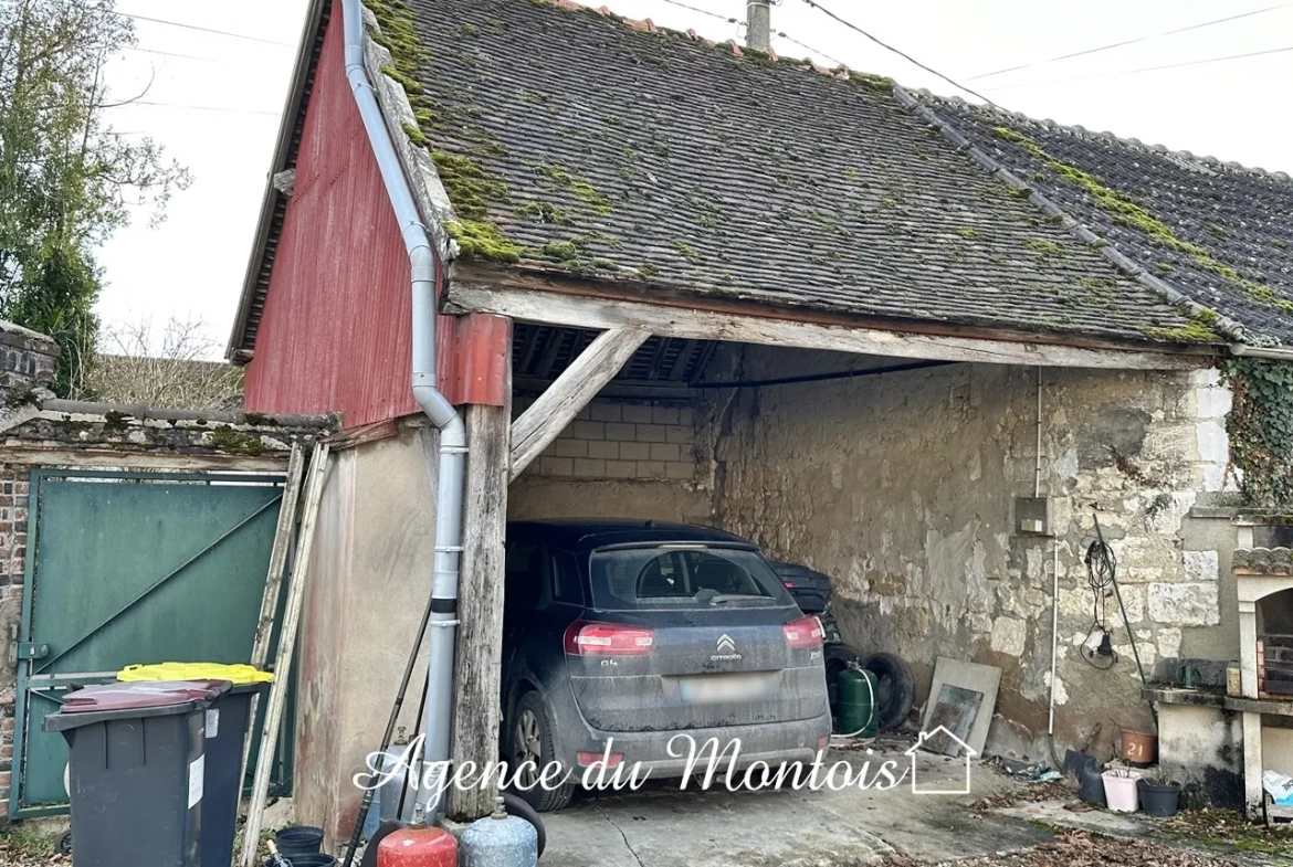 Charmante fermette à Bray sur Seine avec jardin et garages 