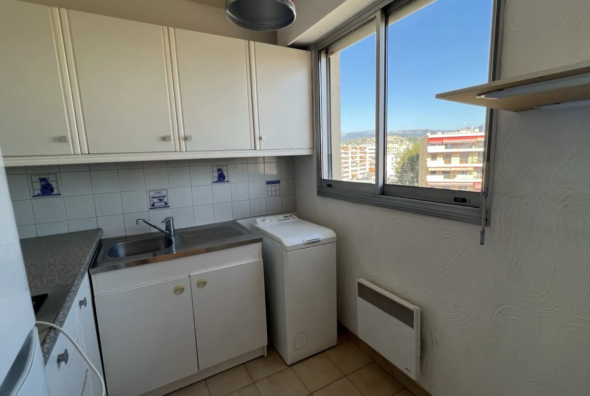 Studio de 31m2 avec Terrasse à Cagnes-sur-Mer 