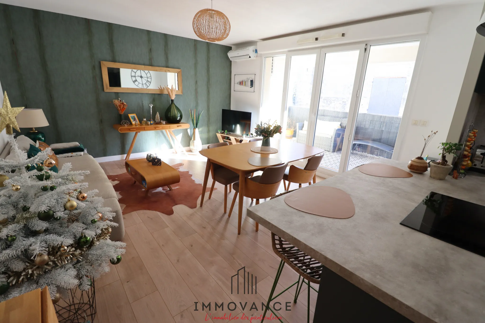 Appartement T3 Baillargues avec Terrasse et Climatisation 