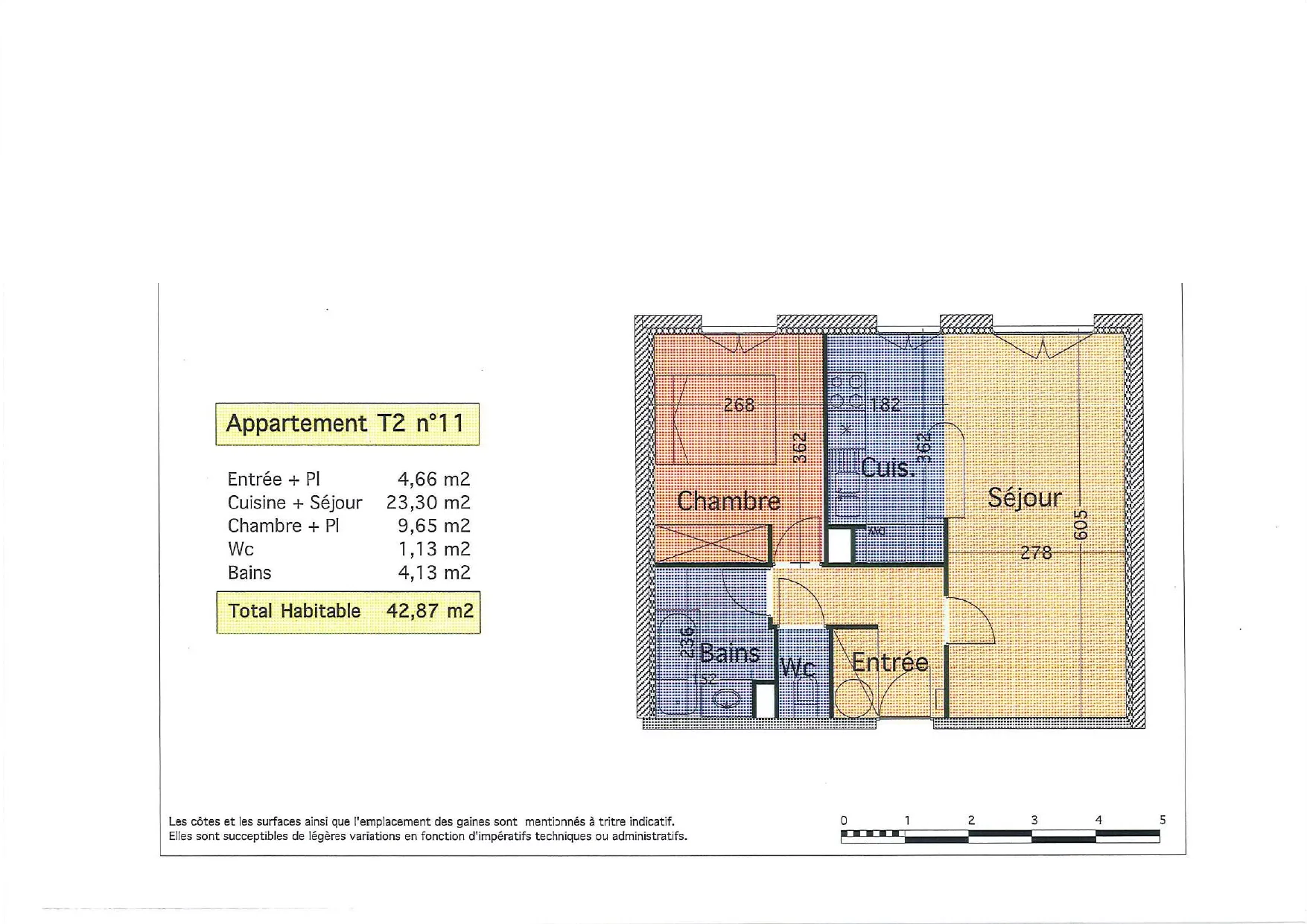 Appartement T2 à vendre à Castillon la Bataille 