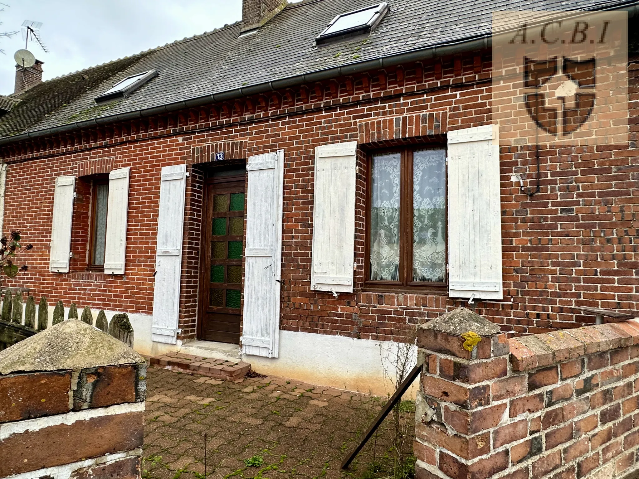 Maison en Brique Rouge à 16 km À l'Ouest de Châteaudun 