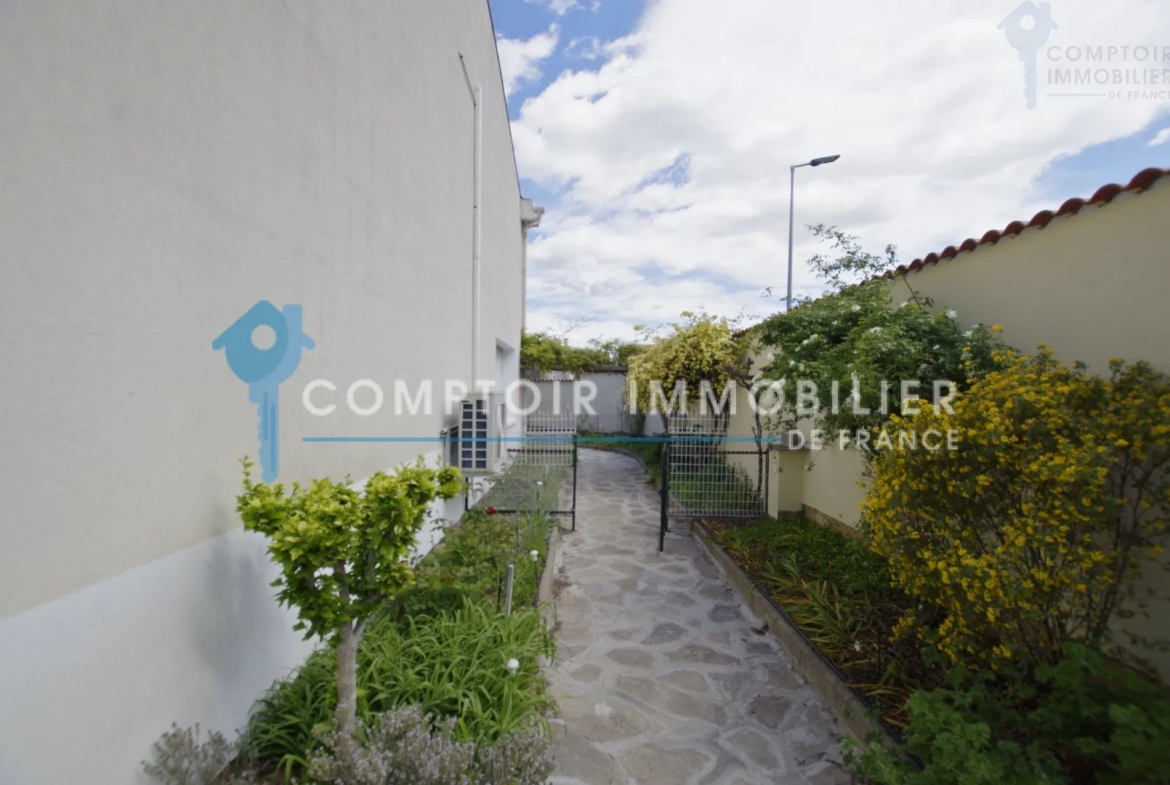 Maison T4 de 110m2 à Montpellier avec climatisation et cave 