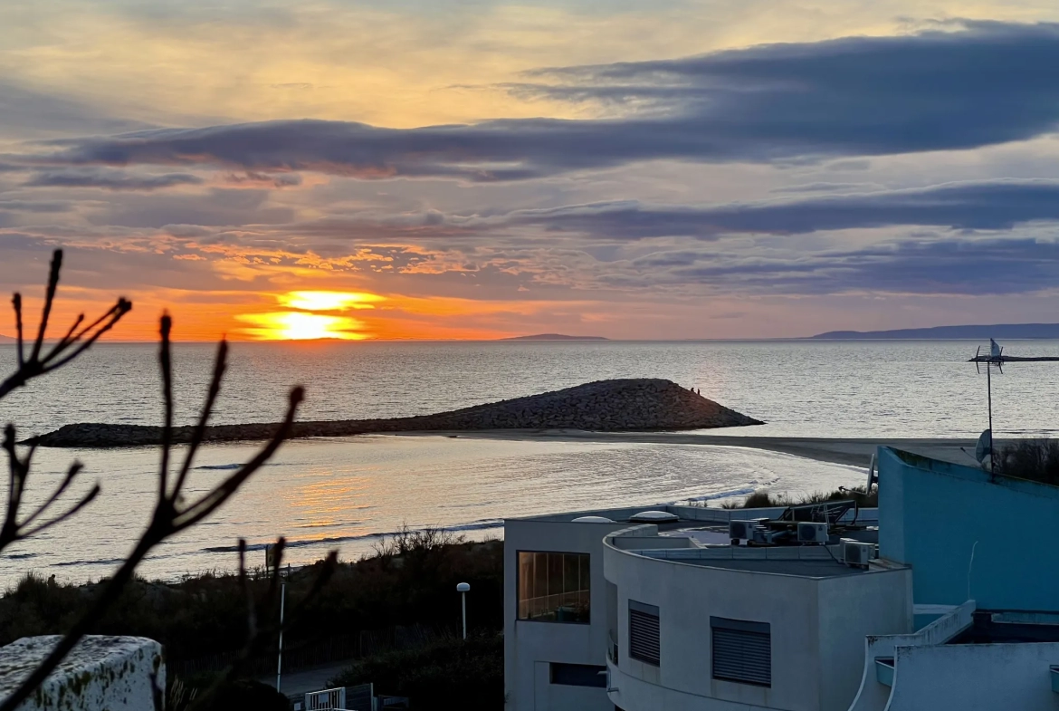 Studio cabine avec vue mer à La Grande Motte 