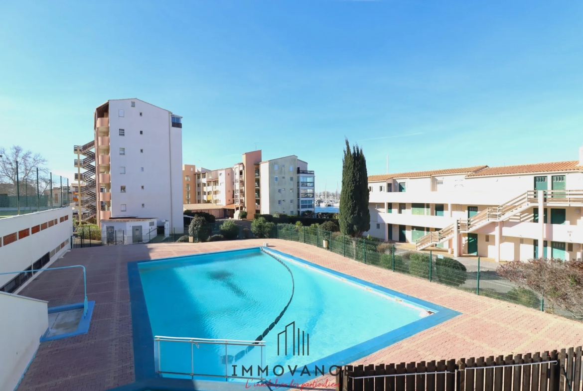 Appartement 2 pièces à vendre au Cap d'Agde 