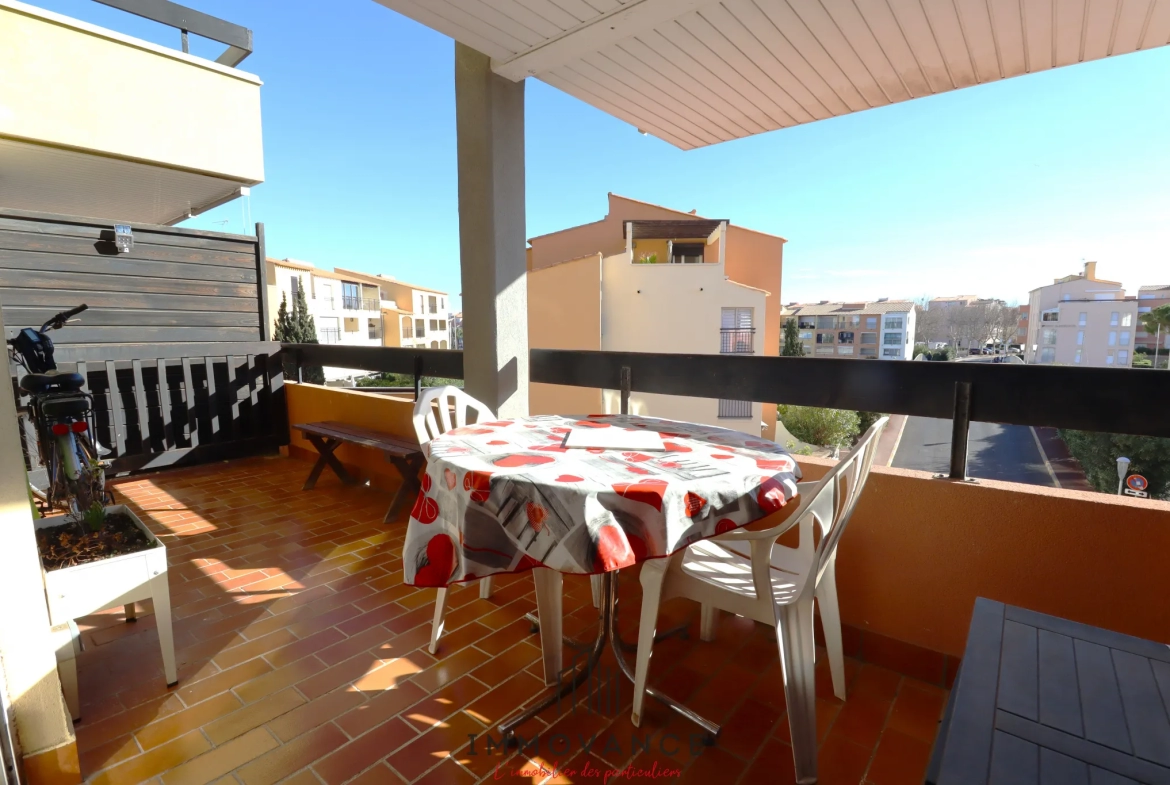 Appartement 2 pièces à vendre au Cap d'Agde 