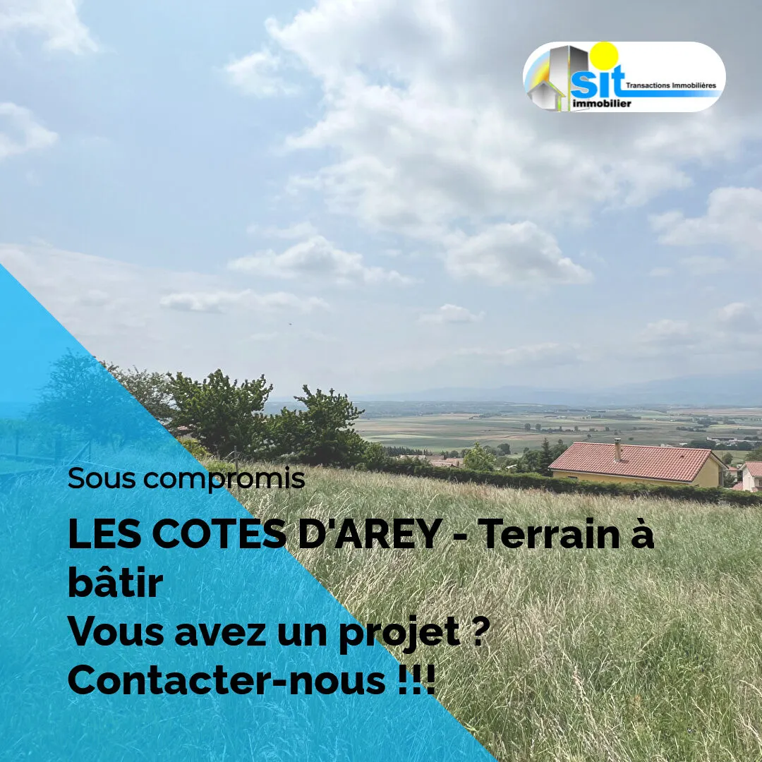 Building Plot for Sale in Les Cotes D'Arey (38138) 