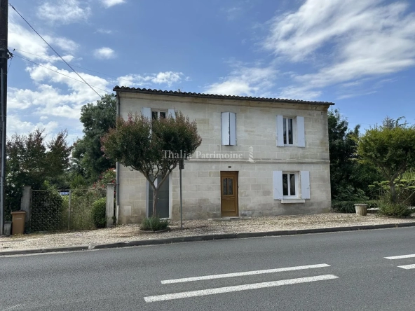 Maison 88m2 à La Rivière proche Fronsac