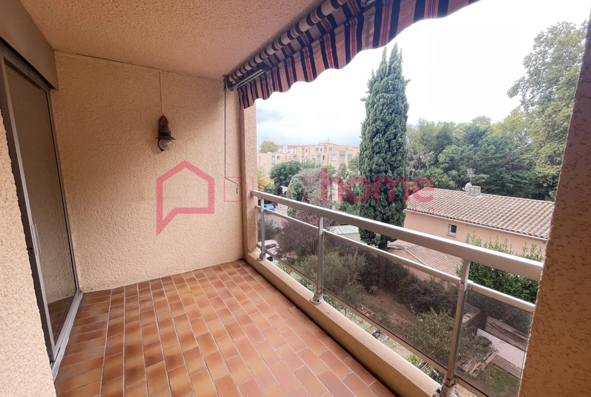 Appartement T3 à TOULON OUEST avec Terrasse et 2 Places de Parking 