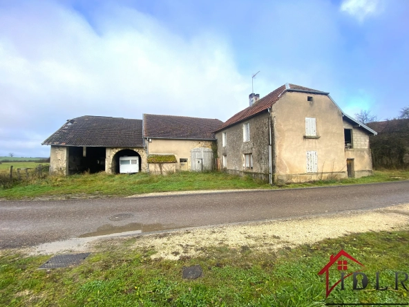 Ancienne maison d'habitation à rénover avec terrain de 1300 m2 - Gevigney et Mercey (70500)