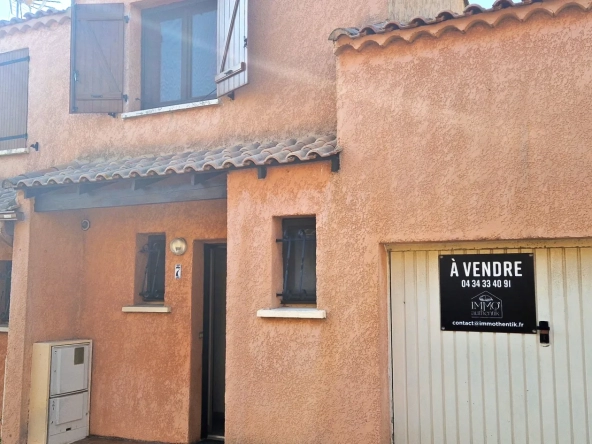 Maison en vente au Grau D'Agde, 3 chambres, terrasse, garage