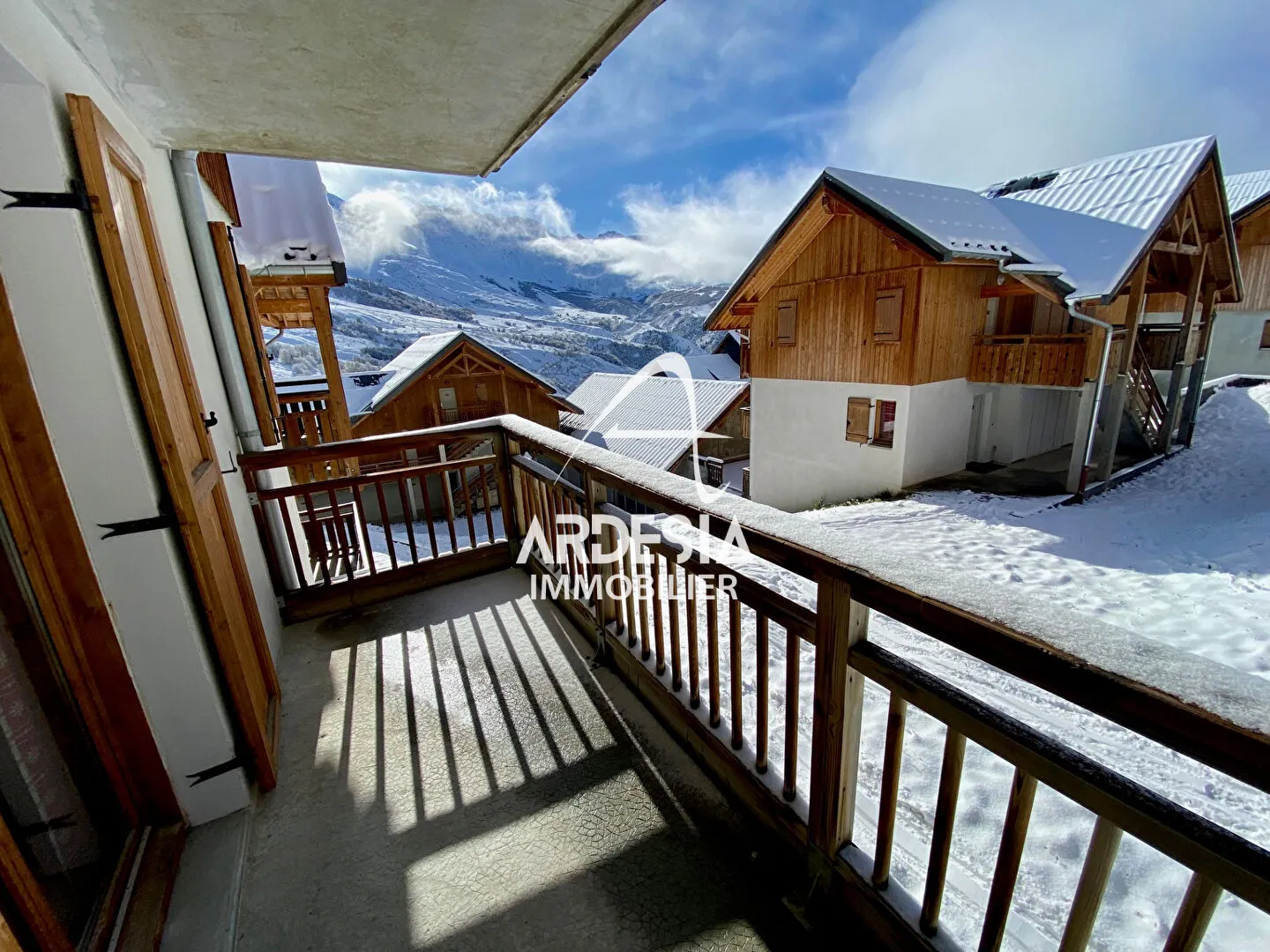 Appartement T3 cabine à Albiez Montrond avec superbe vue 