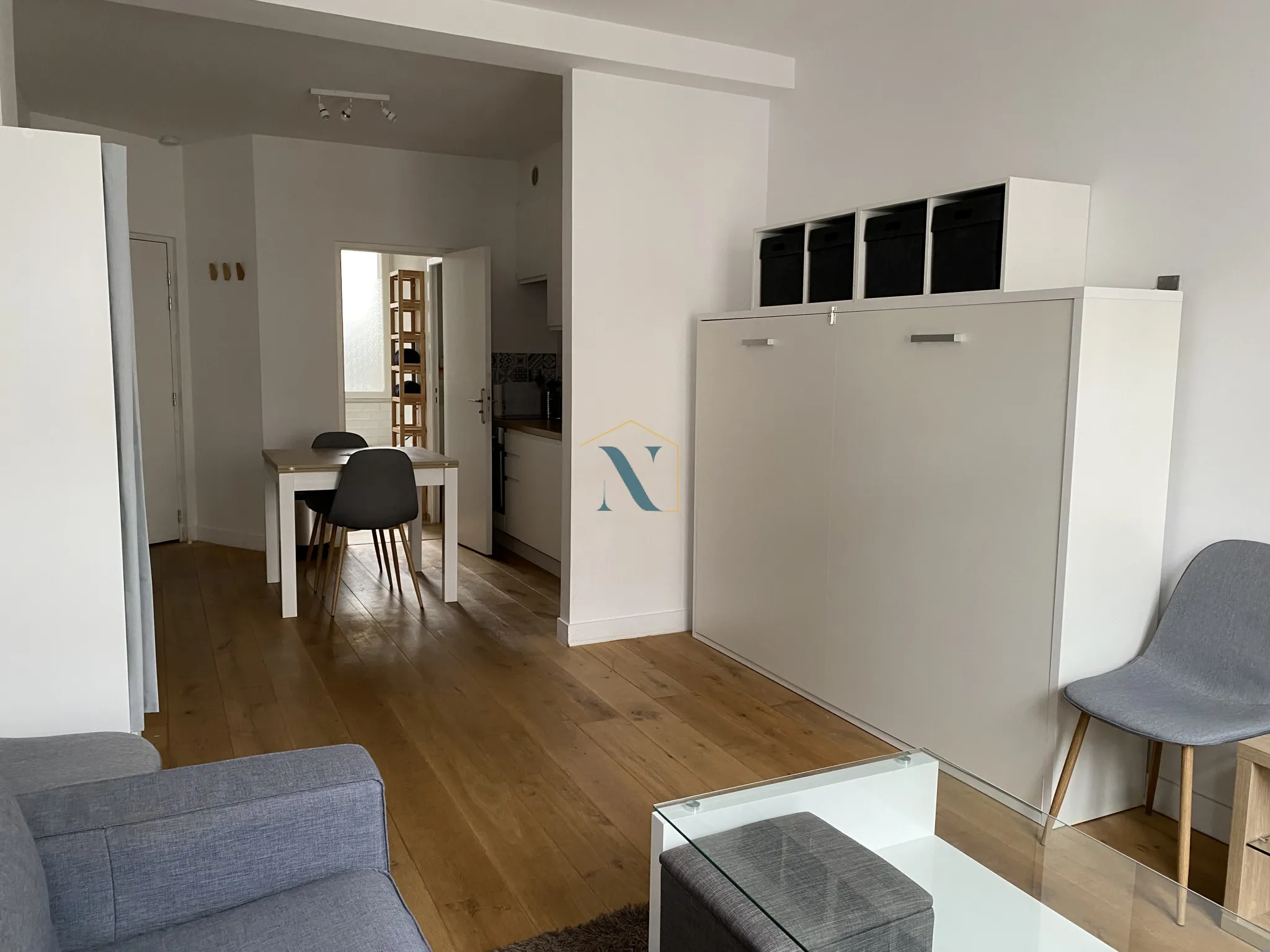 Studio 1 pièce 28m2 à Lille - Secteur République beaux arts 