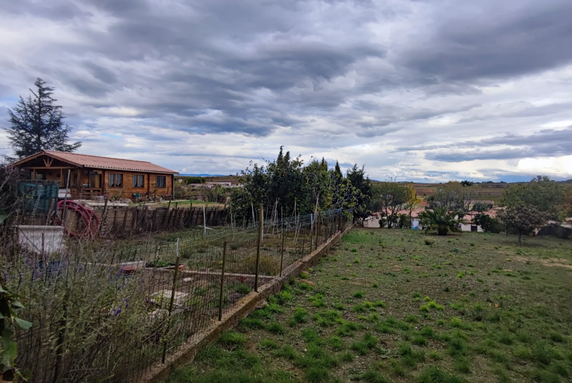 Terrain constructible à Ventenac-en-Minervois 