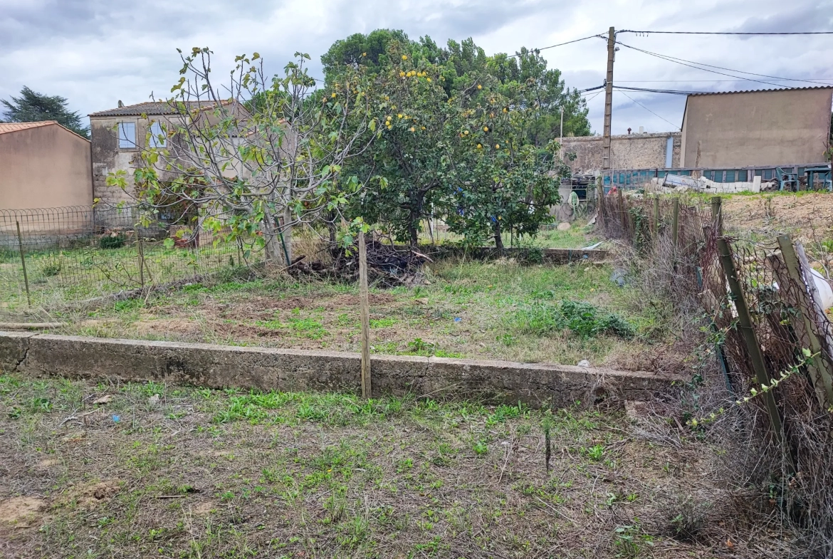 Terrain constructible à Ventenac-en-Minervois 