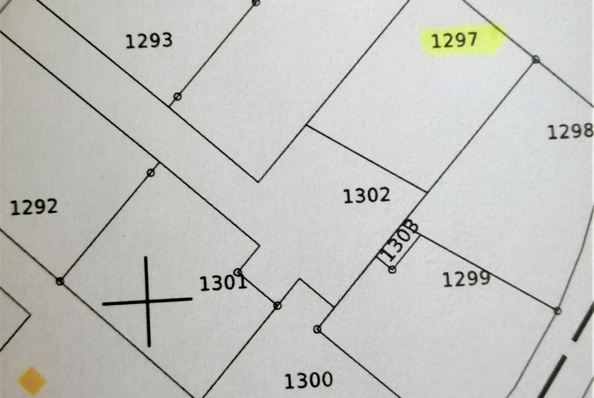 Terrain constructible de 545 m2 à La Ménitré 