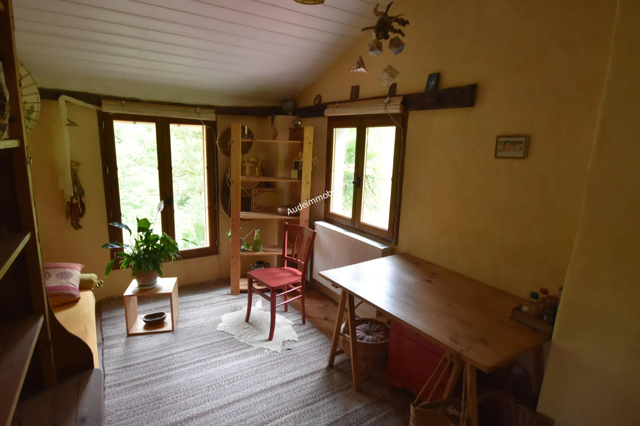 Vente Maison style chalet avec beau jardin de 4000 m2 à Limoux 