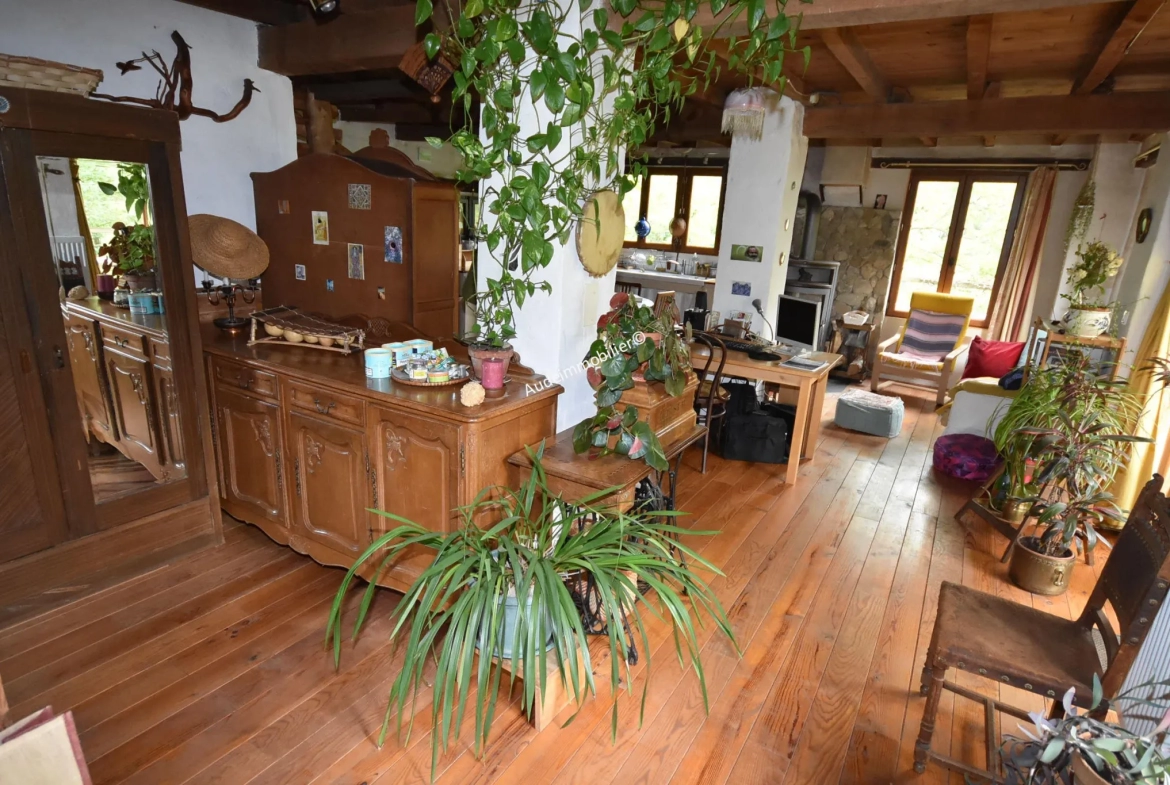 Vente Maison style chalet avec beau jardin de 4000 m2 à Limoux 