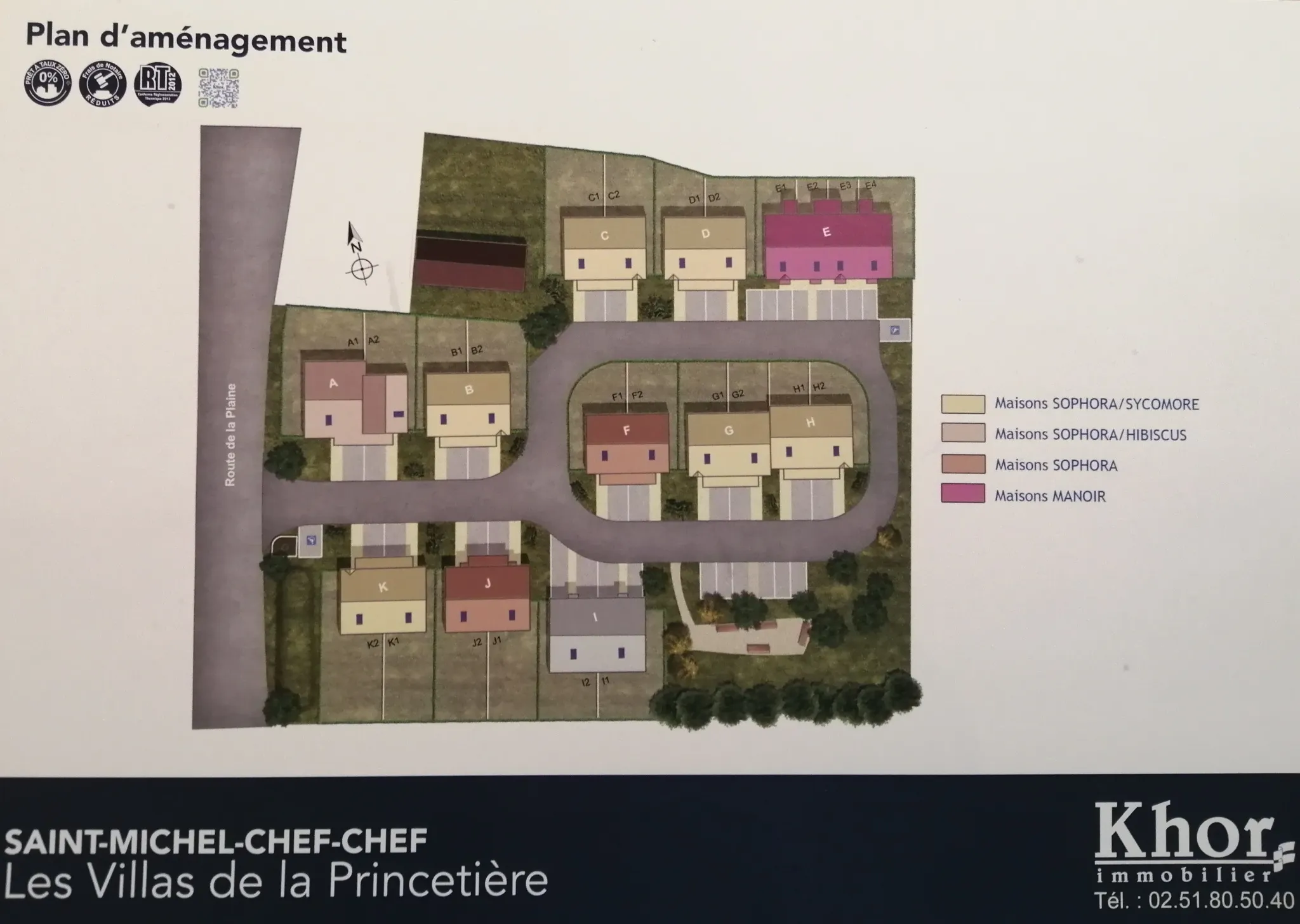 Maison 3 chambres / Programme neuf à Saint Michel Chef Chef 