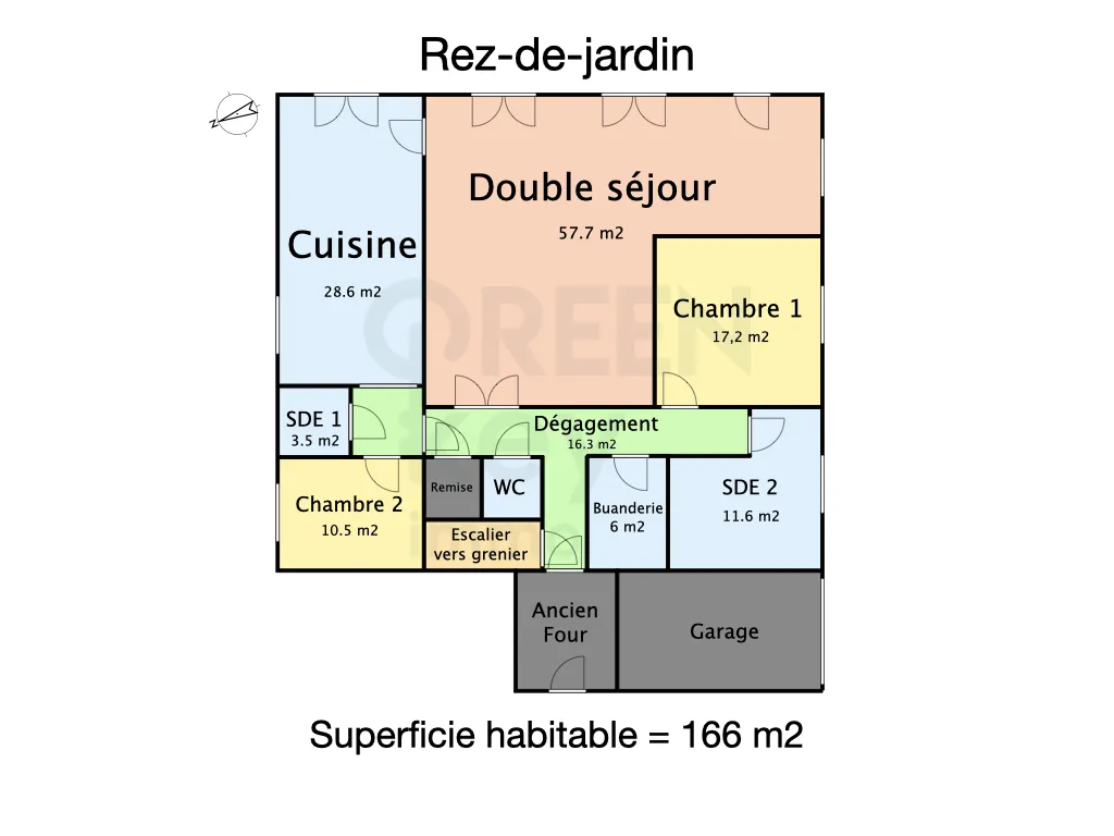 Maison 5 pièces à Treigny (89520) - 166 m2 - Terrain de 881 m2 