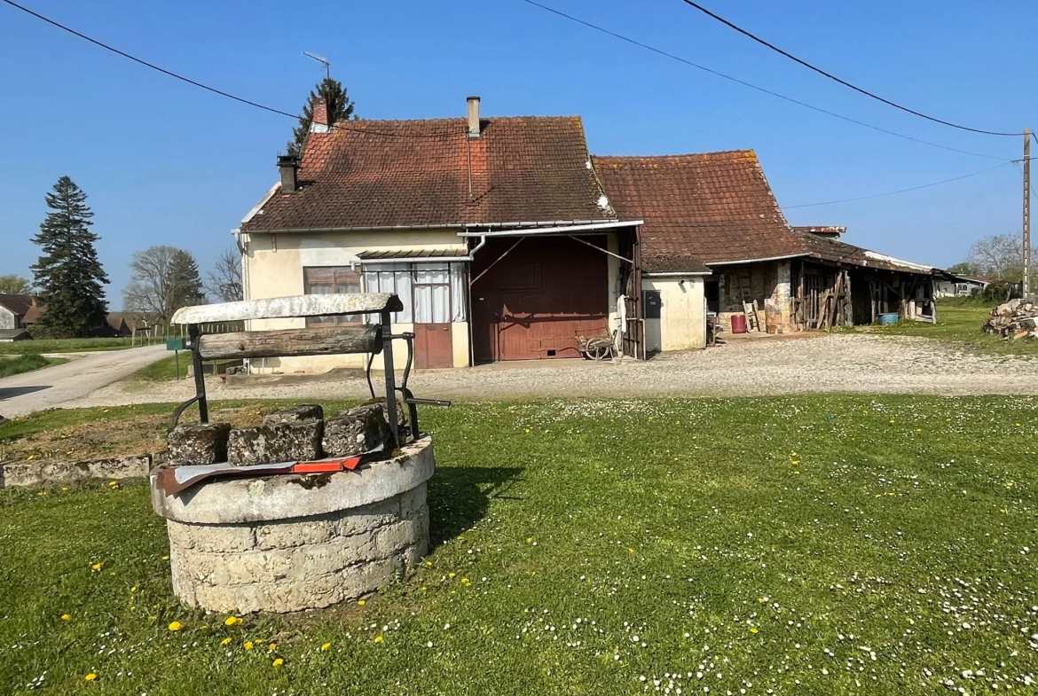 Ancienne ferme rénovée en partie à vendre à Rye (39230) - 107,000€ 