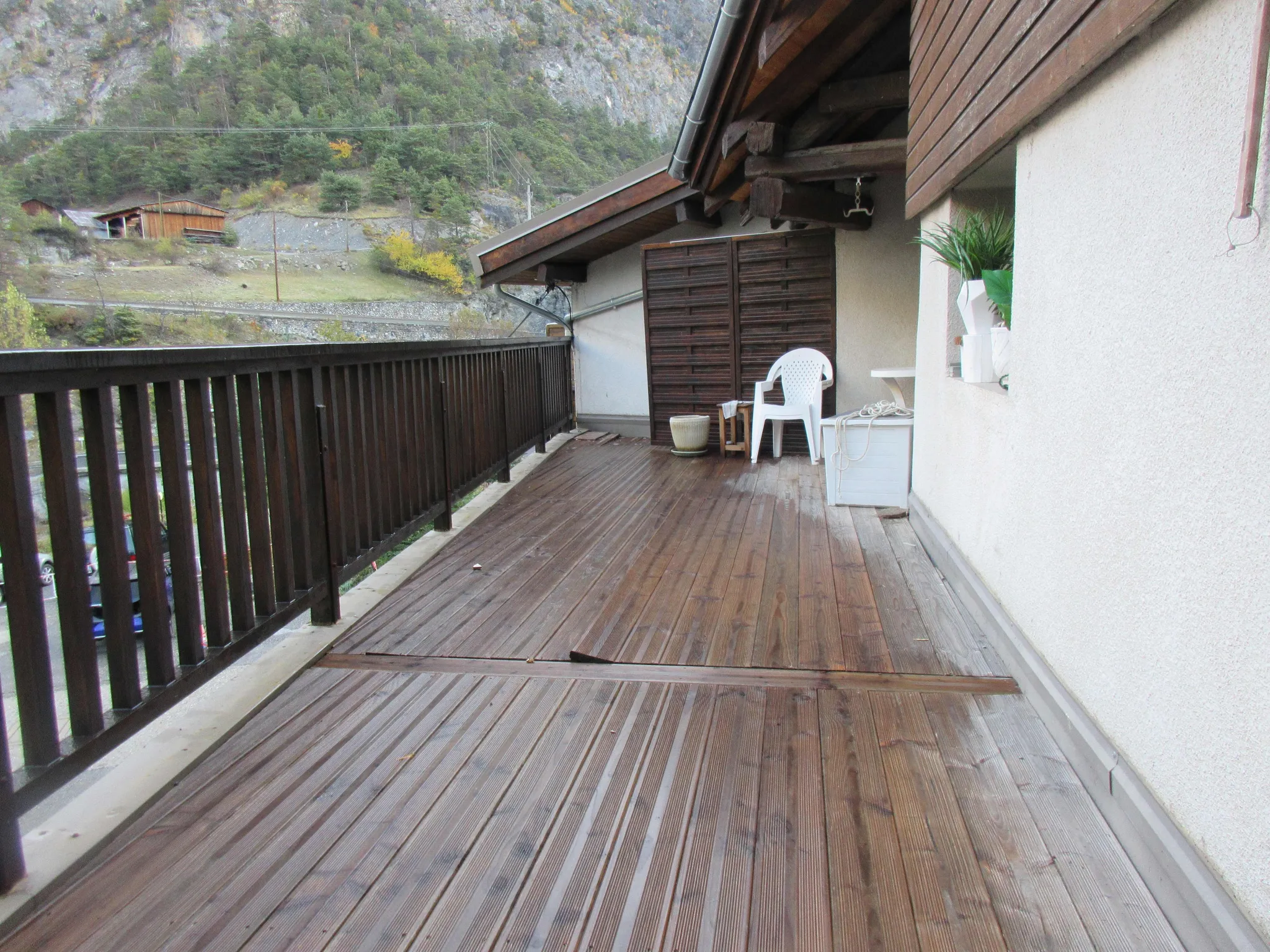 Appartement type 3 avec vue sur la vallée du Guil à Guillestre Maison du Roy 