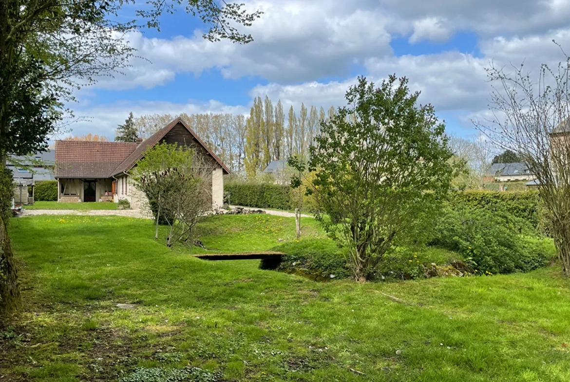 Maison de plain-pied à La Feuillie - 3 chambres - Garage avec atelier 