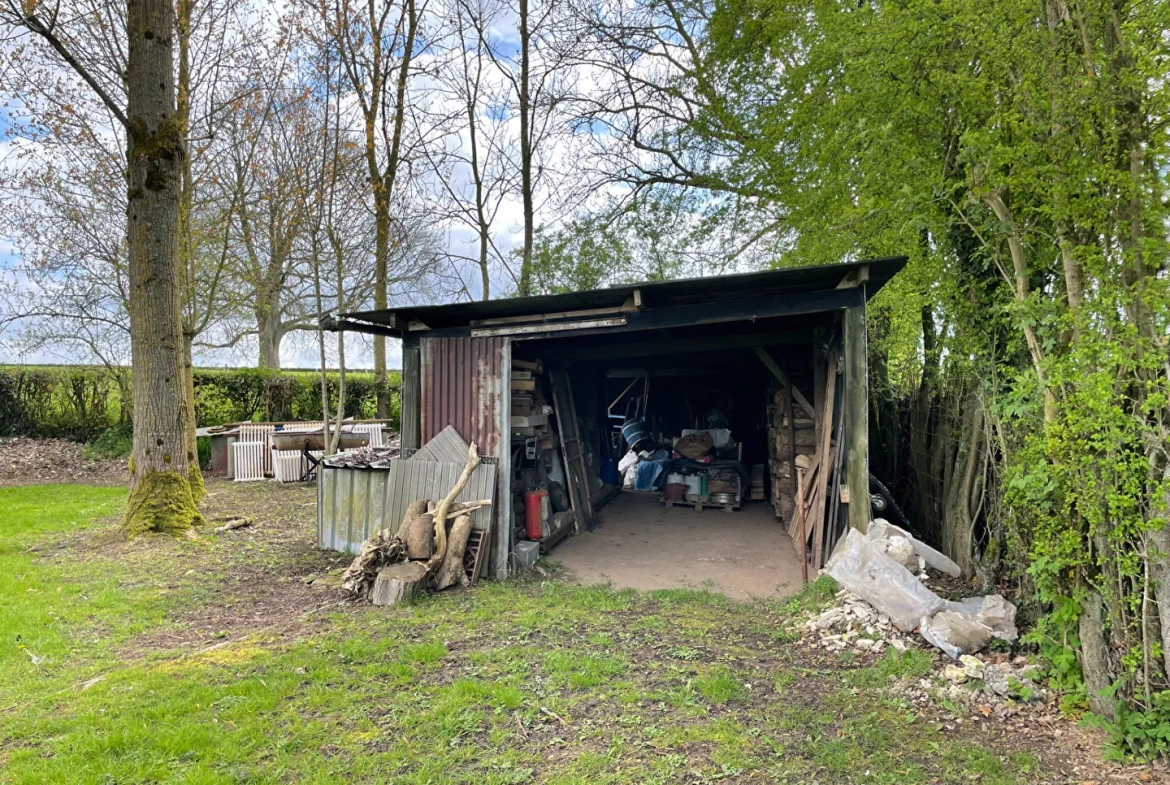 Maison de plain-pied à La Feuillie - 3 chambres - Garage avec atelier 