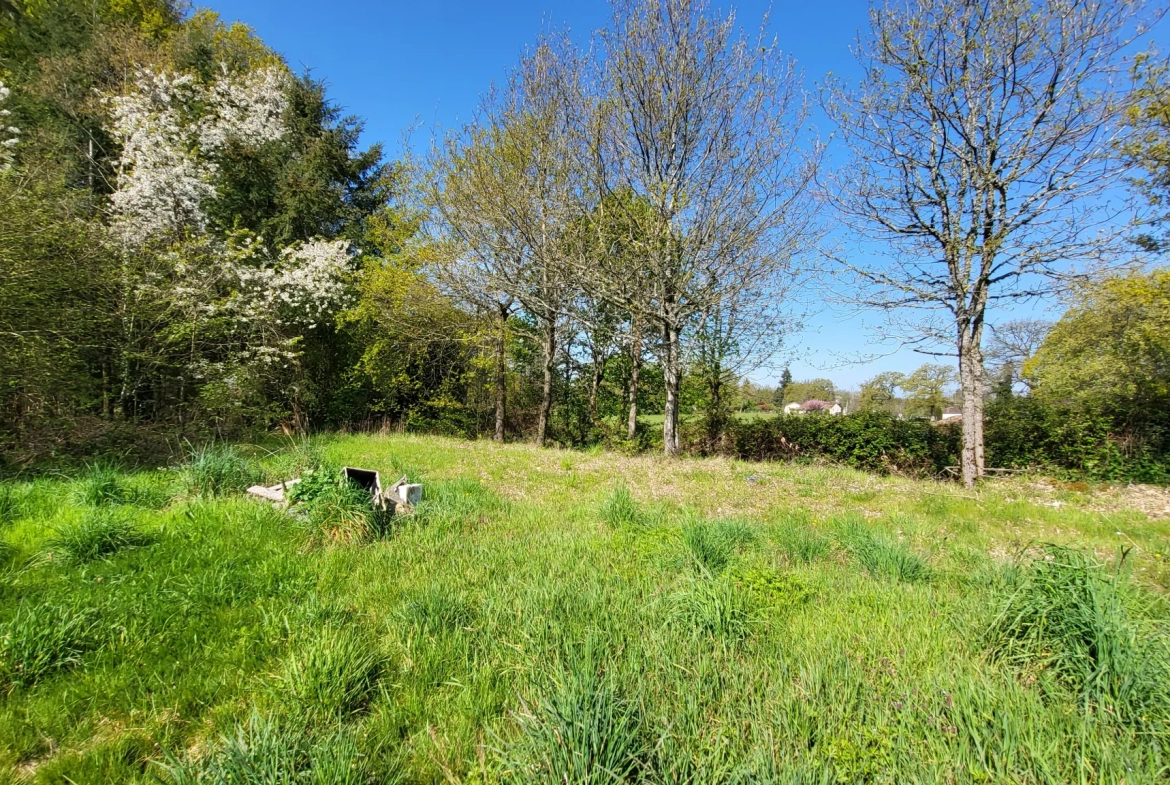 Maison avec dépendances, terrain 1400m2 à St Cyr 