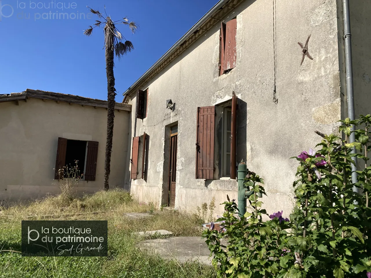 Maison en pierre à rénover à Bazas (33430) 