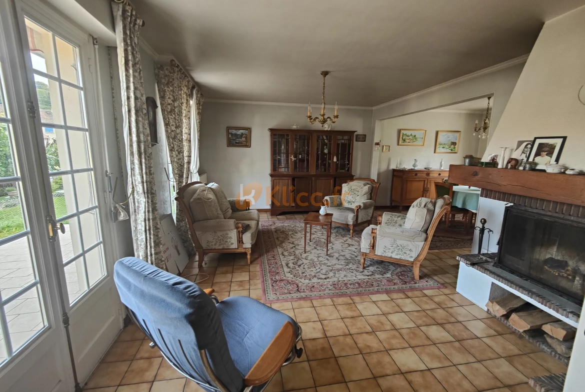 Maison spacieuse de 130m2 à vendre à proximité de Dieppe 