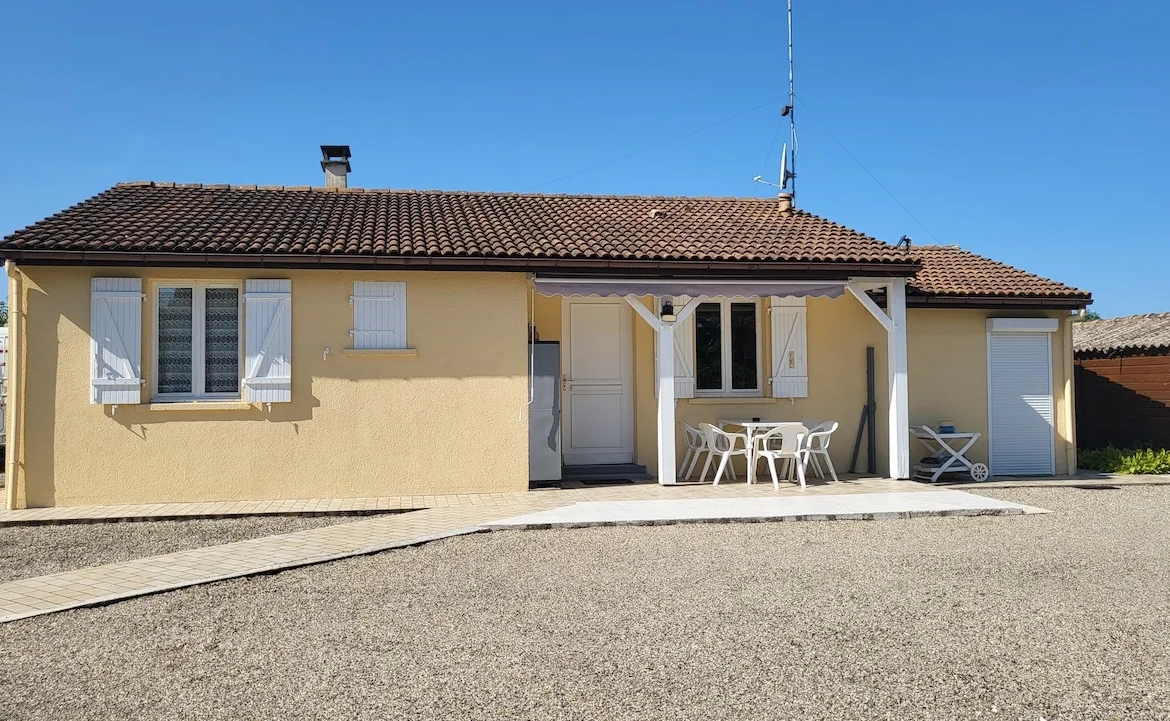 Maison Traditionnelle Plain-pied 95m2 avec Jardin à Preignac 