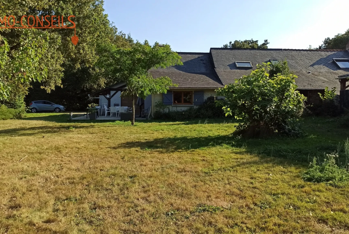 Maison avec grand terrain à Heric (44810) - sur jardin 