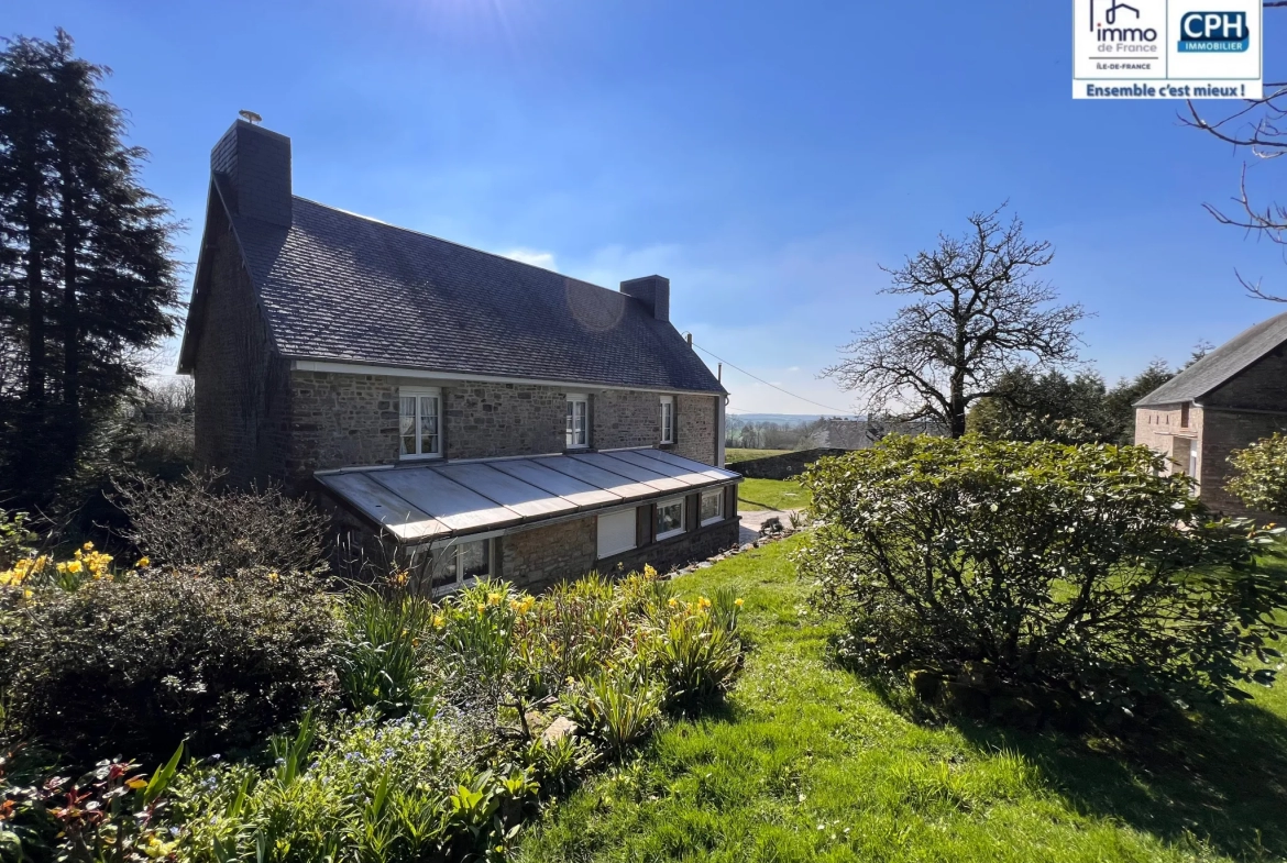 Jolie maison en pierre secteur Villers-Bocage à Le Mesnil Auzouf 