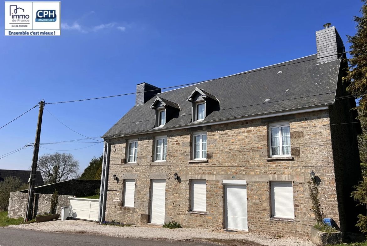 Jolie maison en pierre secteur Villers-Bocage à Le Mesnil Auzouf 