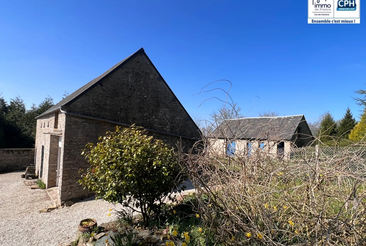 Jolie maison en pierre secteur Villers-Bocage à Le Mesnil Auzouf 