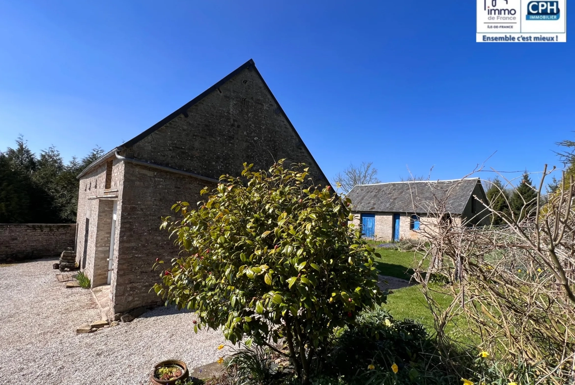 Jolie maison en pierre secteur Villers-Bocage à Le Mesnil Auzouf 