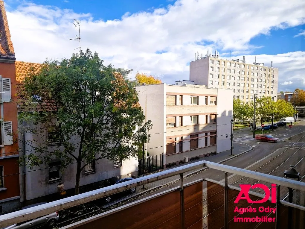 Appartement 2 pièces à Strasbourg avec Balcons Est - Ouest 