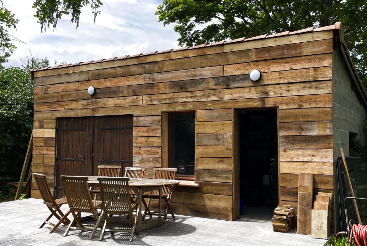 Ferme de Charme à Saint Araille: 1645m² de Terrain, 158m² Habitable 